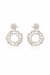 Crystal Bouquet 18k Gold Plated Earrings - Gold