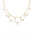 Crystaline 18k Gold Plated Necklace Set - Gold