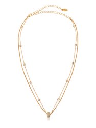 Dainty Chains 18k Gold Plated Necklace