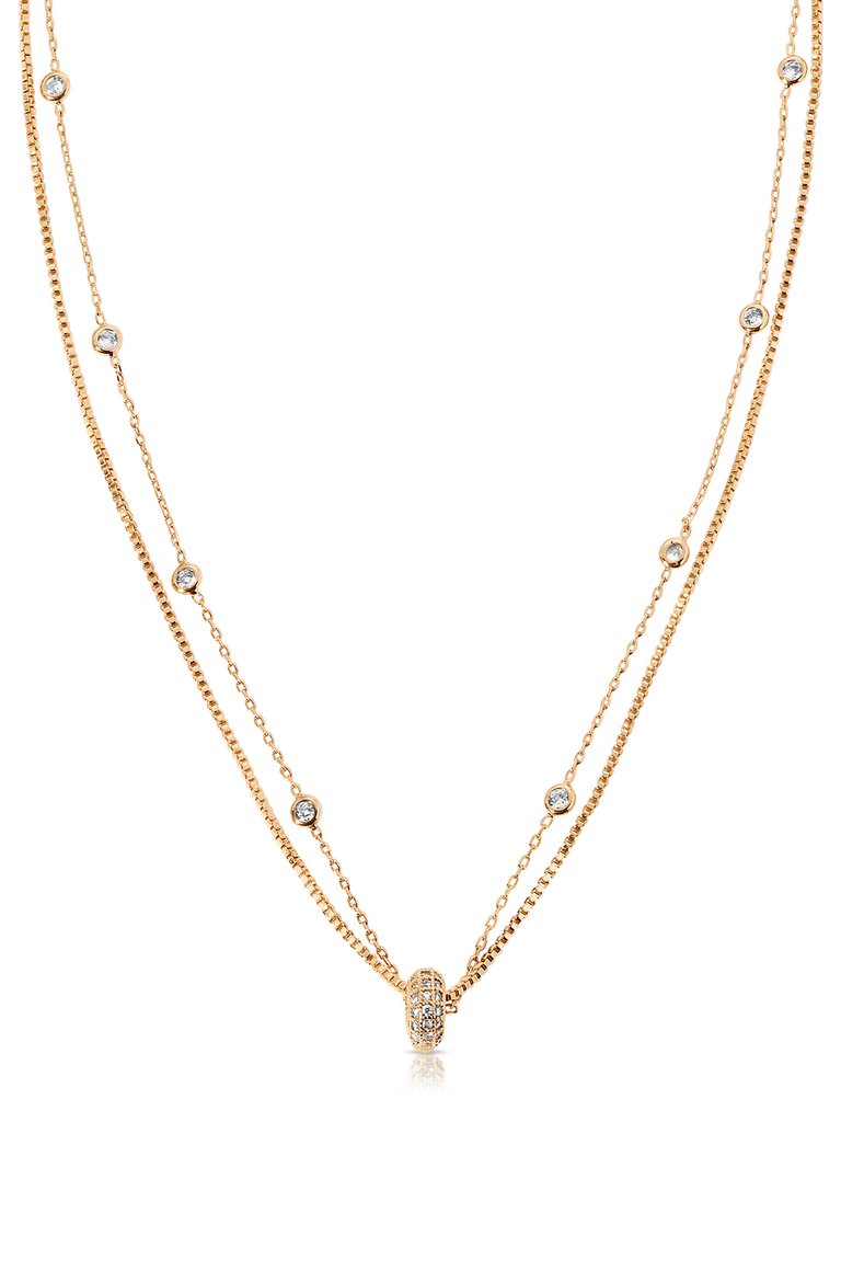 Dainty Chains 18k Gold Plated Necklace - Ettika