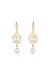 Daisy Loop 18k Gold Plated Earrings