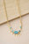 Desert Dreamer Turquoise Layered 18k Gold Plated Necklace - Gold