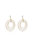 Disco Crystal Ring 18k Gold Plated Earrings