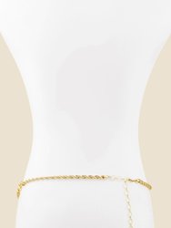 Double Layer Chain Belt