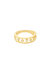 Femme Crystal Dotted 18k Gold Plated Ring