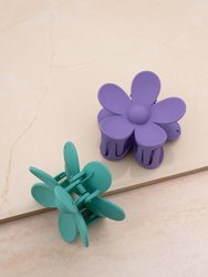 Flower Power Daisy Hair Claw Set