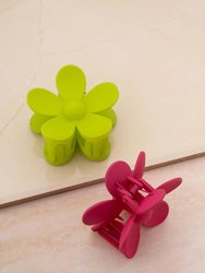 Flower Power Daisy Hair Claw Set