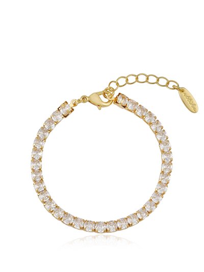 Ettika Giselle Sparkle Crystal 18K Gold Plated Bracelet product