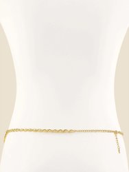 Golden Sun Sparkle Body Chain