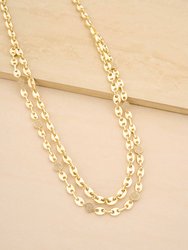 Golden Sun Sparkle Body Chain - Gold