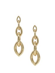 Gradual 18k Gold Plated Chain Link Earrings