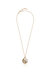 Harmony And Balance Hidden Message Locket Necklace - Gold