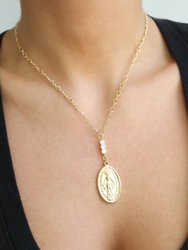 Holy Coin Necklace - Gold
