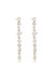 Ice Drop 18k Gold Plated Dangle Earrings