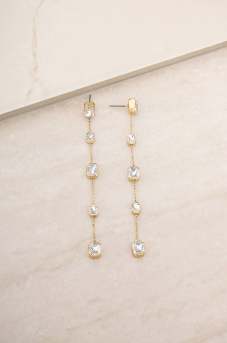 Iconic Crystal Dangle Earrings