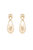 Infinity 18k Gold Plated Earrings - 18k Gold Plated