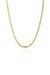 Initial Herringbone Necklace - Gold T