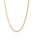 Initial Herringbone Necklace - Gold I