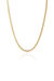 Initial Herringbone Necklace - Gold H