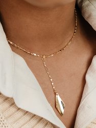 Kite Drop Pendant Necklace