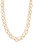 Large Links Double 18k Gold Plated Chain Necklace - 18kt Gold Plated