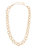 Large Links Double 18k Gold Plated Chain Necklace