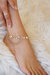 Let's Go Coastal 18k Gold Plated Anklet