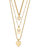 Love to Love 18k Gold Plated Necklace Set - 18k Gold Plated