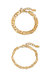 Magic Hour Bracelet Set - Gold