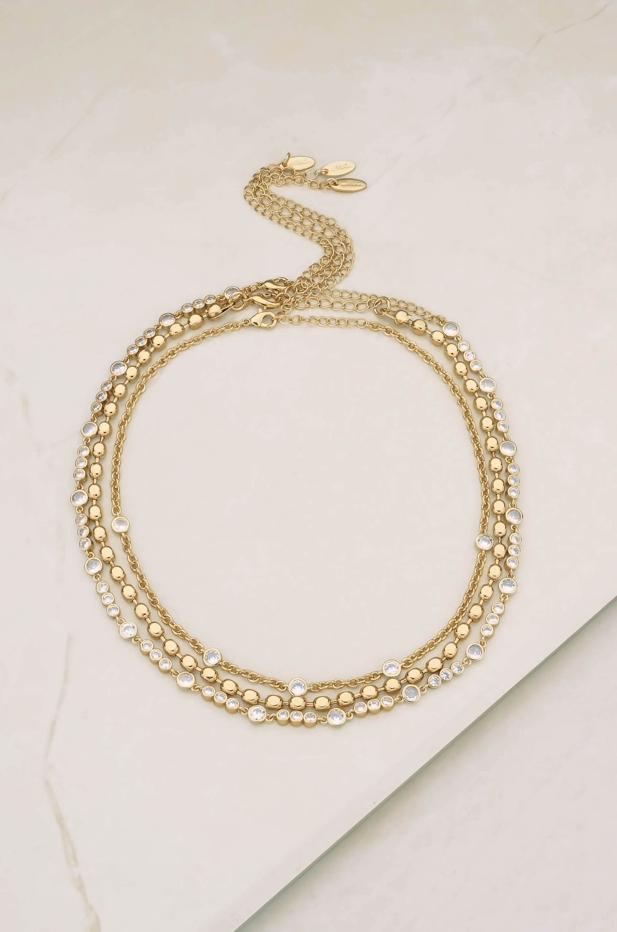 Main Character 18k Gold Plated Layered Necklace Set – Ettika