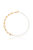 Meet Me Halfway Pearl And 18k Gold Plated Chain Link Necklace - Gold / White