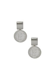 Mini Ancient Coin Earrings