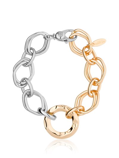 Ettika Mixed Metal Chain Link Bracelet product