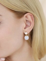 Mystic Opal Dangle Earring