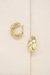 Necessary Accessory 18k Gold Plated Hoop Earrings - Gold