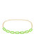 Neon Green Link Belt