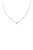 Olivia Opal and Crystal Necklace - Crystal