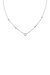 Olivia Opal and Crystal Necklace - Crystal