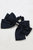 Oversized Bow Scrunchie With Crystal In Black