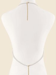 Pearl Bralette Body Chain