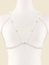 Pearl Bralette Body Chain