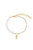 Pearl, Crystal, And Beach Shell 18k Gold Plated Bracelet - Gold