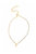 Pearl, Crystal, And Shell 18k Gold Plated Necklace