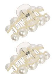 Pearl Hair Claw Set of 2