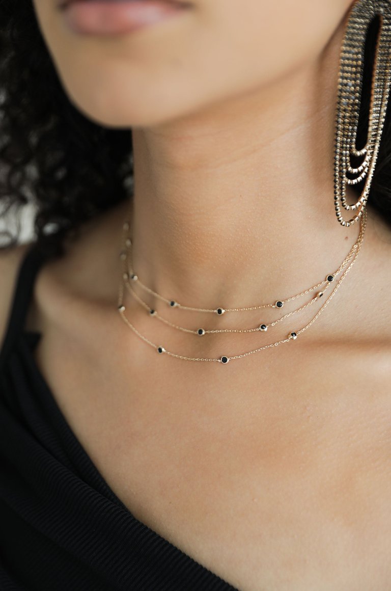 Ettika layered online necklace