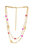 Pinky Party Pearl and Bead 18k Gold Plated Chain Layered Necklace
