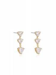 Queen of Hearts Crystal Earrings