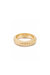 Ribbed Flex Ring - 18k Gold Plated