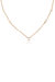 Shapely Crystals Necklace - 18k Gold Plated
