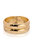 Simple Stackable Bangle Bracelet Set - 18k Gold Plated